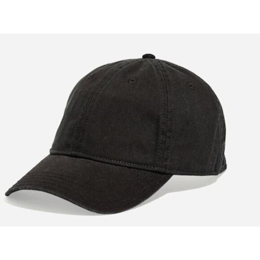 Madewell black Organic Cotton Broken-In Baseball‎ Cap